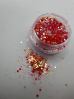 Paiete Sclipici Holografic Rosu 006 - imagine 2