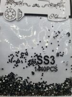 Cristale Nail Art SS3 Negru 1440buc - imagine 2