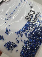 Cristale Nail Art SS3 Albastru 1440buc