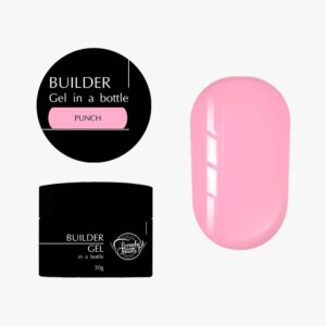 Builder Gel In A Bottle Punch 30ml, Trendy Nails