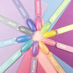 Rubber Base Color Blue, 12ml, Patrisa Nail - imagine 3