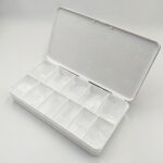 MOOZ gel tips, square shape, transparent, 550 pcs - imagine 7
