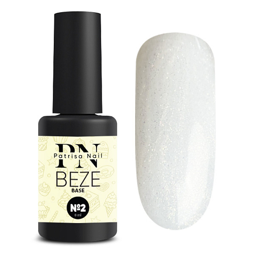 beze_base_2_8_ml.jpg BEZE Rubber Base Nr.2, 8ml, Patrisa Nail - imagine 1