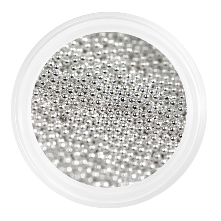 bulonki_metallicheskie_melkie_0_6_mm_serebro.jpg Caviar Metalic Argintiu 0.8mm, Patrisa Nail - imagine 1