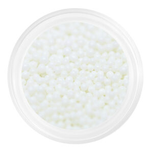 Caviar Metalic Alb 1mm, Patrisa Nail
