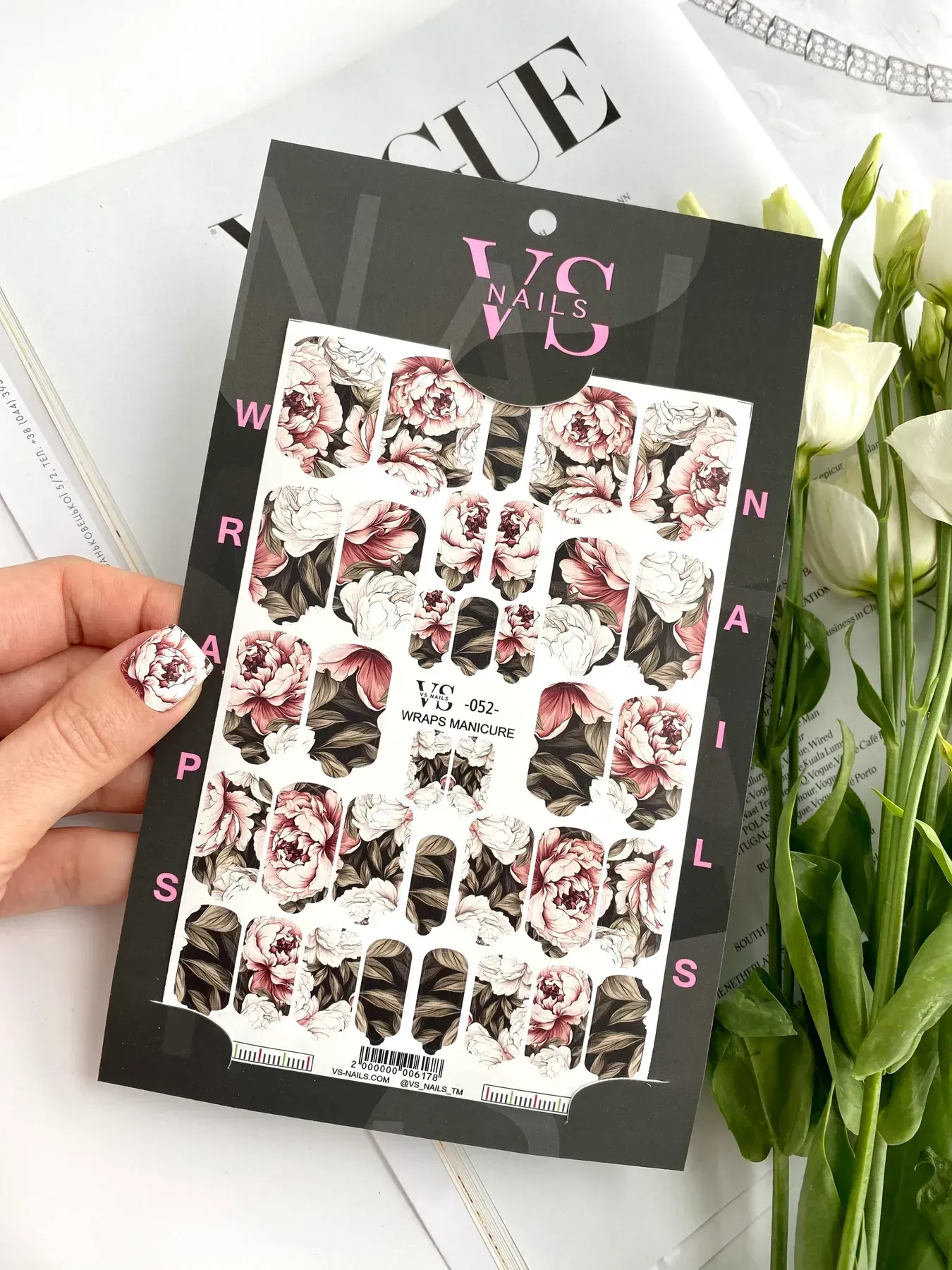 copy_plivky-dlia-manikiuru-kvity-050-64575737084548 VS Nails Wraps 052 - imagine 1