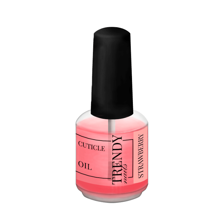 cuticle-oil-strawberry.png Ulei Cuticule Strawberry 15ml, Trendy Nails - imagine 1