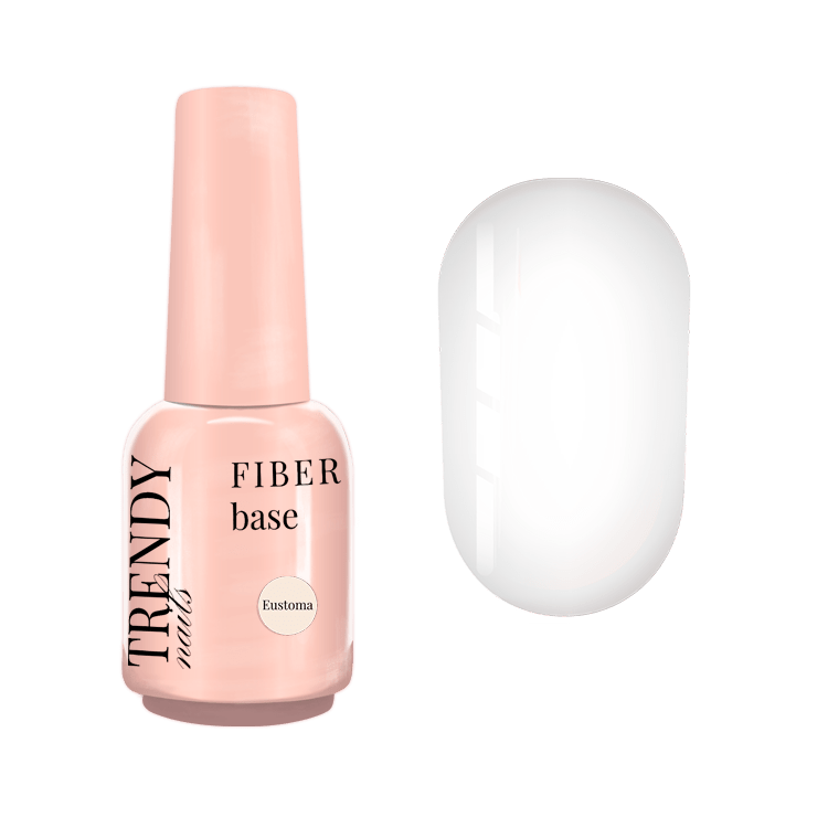 eustoma-fiber.png Fiber Base Eustoma 15ml, Trendy Nails - imagine 1