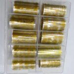 Set Folii De Transfer (90cmX4cm) Fluturi Aurii 10buc