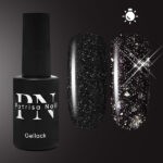 Oja Semipermanenta Black Flash, 8ml, Patrisa Nail