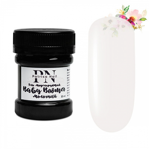 gel_modeliruyushchiy_baby_boomer_molochnyy_30_ml.jpg Bottle Builder Milky Baby Boomer 30ml, Patrisa Nail - imagine 1