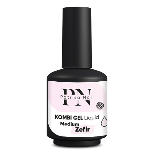 kombi_gel_liquid_medium_zefir_16_ml.jpg Kombi Gel Liquid Medium Zefir, 16ml, Patrisa Nail - imagine 1