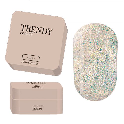 magic-1-2.png Modeling Gel Magic 01, 30ml, Trendy Nails - imagine 1