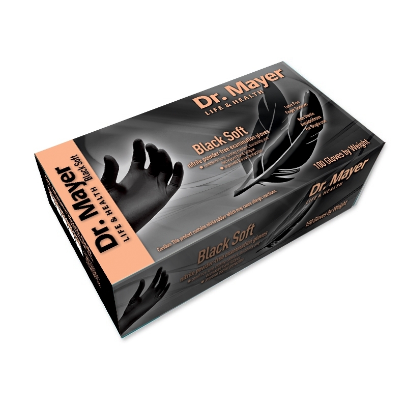manusi-dr-mayer-nitril-negre-soft-100-s.jpg Manusi Din Nitril Nepudrate Negre Soft Marime S, 100buc, Dr. Mayer - imagine 1