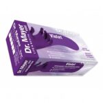 Manusi Din Nitril Nepudrate Violet Marimea XS, Dr. Mayer, 100buc - imagine 2
