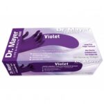 Manusi Din Nitril Nepudrate Violet Marimea M, Dr. Mayer