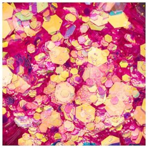 Paiete Holo Hexa Pink C0970, Cupio