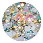 Ornament Cristale Perlute Si Floare Nr.11, Cupio