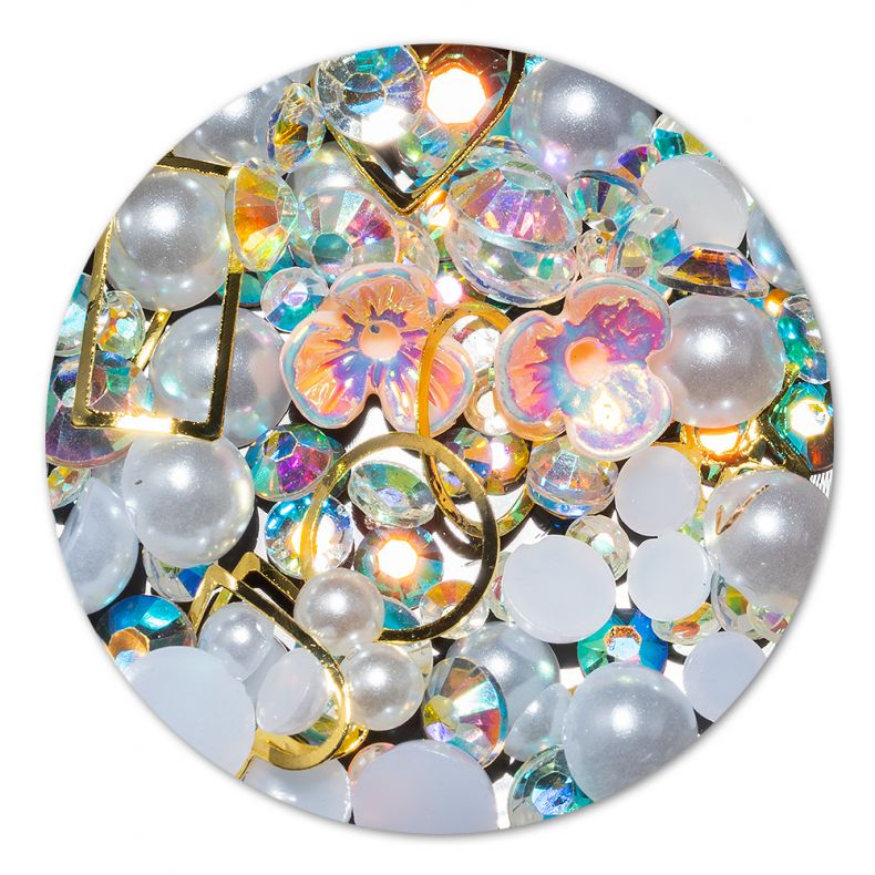 ornamente_cristale_perle_si_floare_11b.jpg Ornament Cristale Perlute Si Floare Nr.11, Cupio - imagine 1