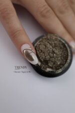 Chrome Pigment Nr.1, Trendy Nails - imagine 2