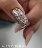 Gel metalic Silver Pink MOOZ 5 g - imagine 4