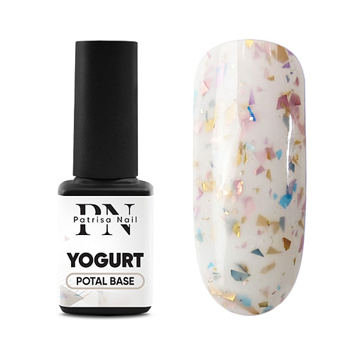 potal_yogurt_base_12_ml.jpg Baza Rubber Potal Yogurt, 12ml, Patrisa Nail - imagine 1