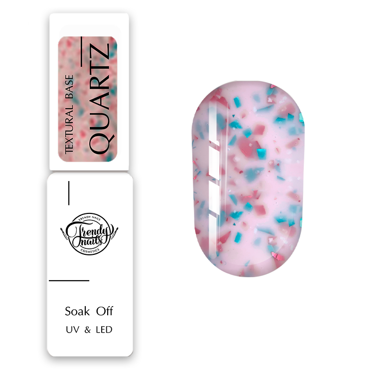 quartz-8ml Textural Base Quartz 8ml, Trendy Nails - imagine 1