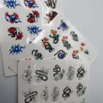 Set 3 Tatuaje Pe Baza De Apa 157