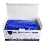 Set 50, Masti Medicale Tip IIR 4 Straturi Cobalt, Serix - imagine 6