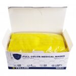 Set 50, Masti Medicale Tip IIR 4 Straturi Galben Serix - imagine 3