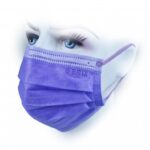 Set 50, Masti Medicale Tip IIR 4 Straturi Mov Serix