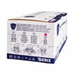 Set 50, Masti Medicale Tip IIR 4 Straturi Roz Serix - imagine 5