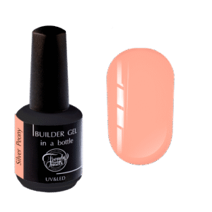 Builder Gel In A Bottle Silver Peony 15ml, Trendy Nails
