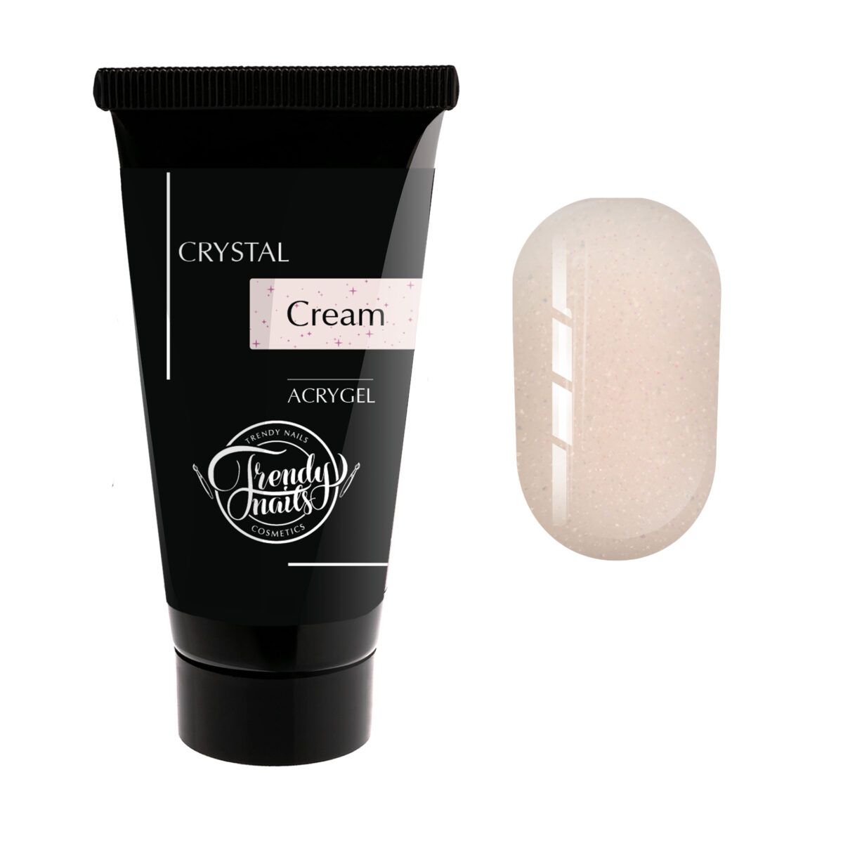 tipsa-banochka-cream-30-g.jpg Acrygel Crystal Cream 30g, Trendy Nails - imagine 1
