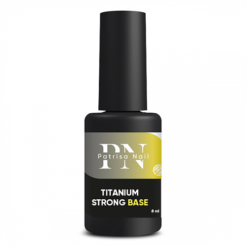 titanium_strong_base_8_ml.jpg Titanium Strong base, 8ml, Patrisa Nail - imagine 1