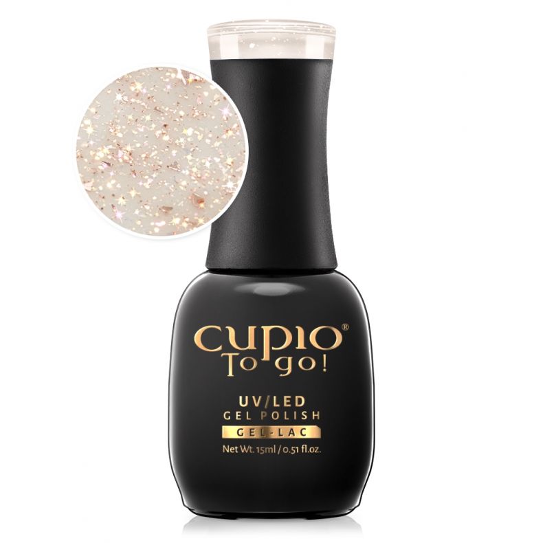 to_go_pure_honey.jpg Oja Semipermanenta To Go! Pure Honey 15ml, Cupio - imagine 1