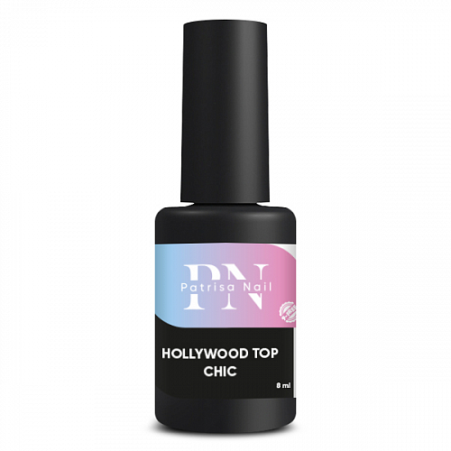 top_bez_lipkogo_sloya_hollywood_top_chic_8_ml.jpg Hollywood-Top Chic, 8ml, Patrisa Nail - imagine 1
