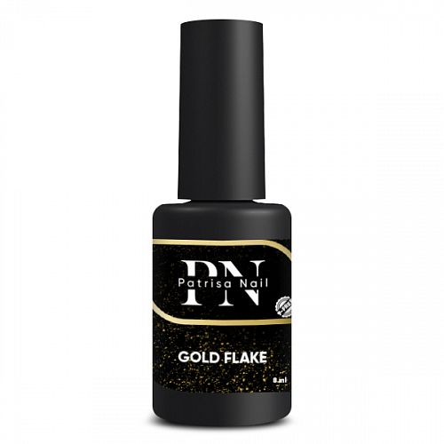 Top Gold flake, 8ml, Patrisa Nail - imagine 1
