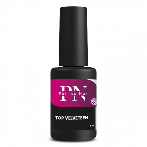 top_velvet_8_ml.jpg Top Mat Velveteen, 8ml, Patrisa Nail - imagine 1