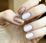 Gel Polish Milk Shine Bright 430 Freckle Stars, Milk - imagine 2