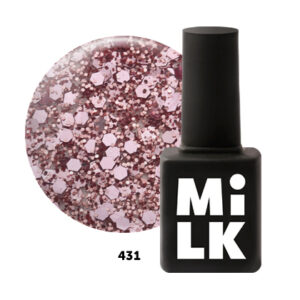 Gel Polish Milk Shine Bright 431 Dancefloor, Milk