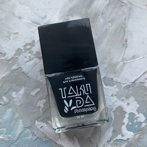 -TAKIDA-001-черный-10мл-600x600-1.jpeg Oja Pentru Stampila Nr.001 Taki Da, 10ml - imagine 1