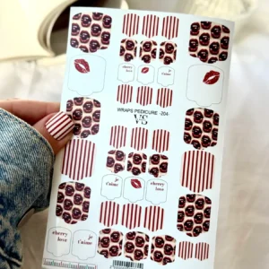 VS Nails Wraps 204