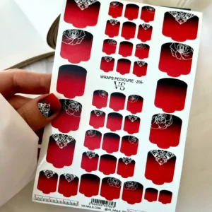 VS Nails Wraps 206