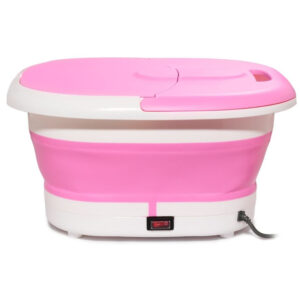 Cadita pliabila pentru picioare cu hidromasaj - pink , Cupio