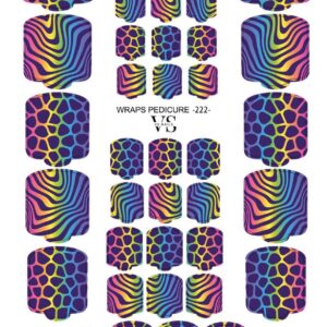 VS Nails Wraps 222
