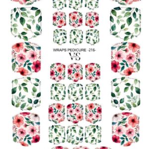 VS Nails Wraps 216