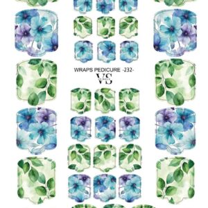VS Nails Wraps 232