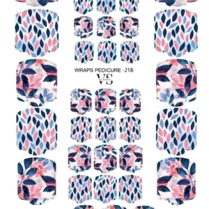 VS Nails Wraps 218