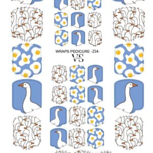 VS Nails Wraps 254